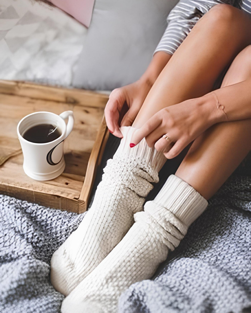 Вʼязані шкарпетки жіночі