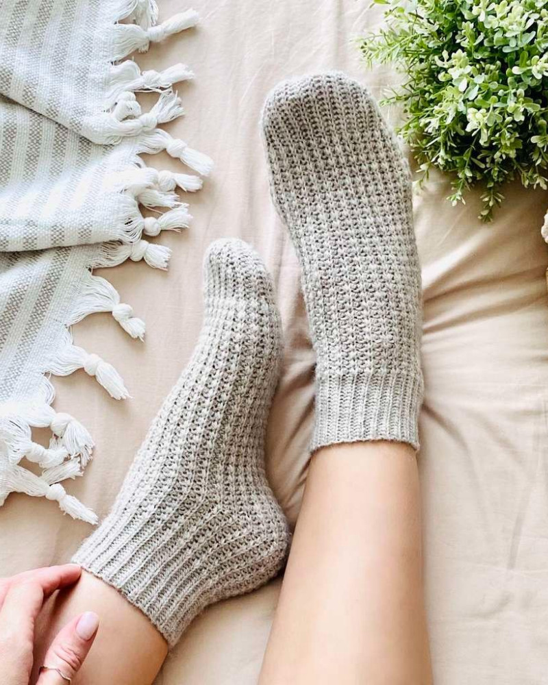 Вʼязані шкарпетки жіночі